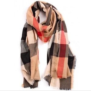 Authentic Burberry Mega Cashmere Crinkled Scarf